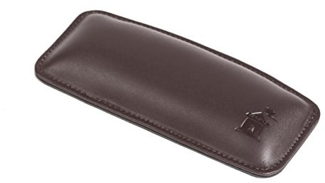 Motte by Castle – Leather Wrist Rest Cushion for Mice, Mouse Pads, and Laptops – Ergonomic Durable Wrist Pad with Anti-Slip Rubber Base (Woodland)