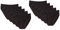 Amazon Essentials Damen Slip Aus Baumwolle Mit Hohem Beinausschnitt (In Übergröße Erhältlich), Atmungsaktiv, 10er-Pack, Schwarz, 42