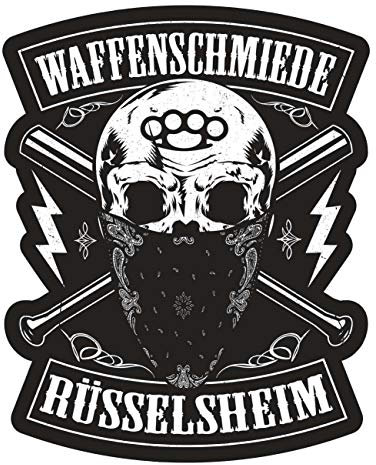 Spaß Kostet Aufkleber Waffenschmiede Rüsselsheim(Wetterfest)