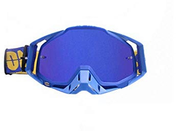 Carolilly Motocross Goggles Over Glasses for Men Women - Motorcycle Ski Snowboard Goggles With Anti-Fog Wind Resistance Dust-Proof Insulation