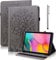 GLANDOTU Case for Samsung Galaxy Tab S2 9.7 inch (SM-T810/SM-T815), Elastic Strap Pen Holder Fold Stand Function Cover, Folio Flip PU Leather Tablet Cases (free Stylus pen) - Gray