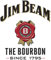 Krouterebs Blechschild Jim Beam The Bourbon 1795, rustikale Wanddekoration, geeignet für Zuhause und Küche, Bar, Männerhöhle, Café, Garage, Wanddekoration, Retro, Vintage, 30,5 x 20,3 cm