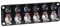 MOMOTOU 12V/24V Schalter Panel,3 Gang/6 Gang Switch Metall Panel,IP65 Wasserdichte EIN/AUS Kippschalter für Pkw Lkw Boot Anhänger Wohnmobil UTVs ATVs (6 Gang)