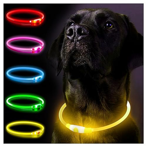 Hundehalsbandanhänger (Gelb)