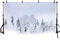 AIBIIN 2,1 x 1,5 m Weihnachten Fotografie Hintergrund Winter Wald Schnee Kiefer Baum Urlaub Hintergrund Kinder Porträt Familie Party Dekoration Banner Studio Requisiten Zubehör, c7570