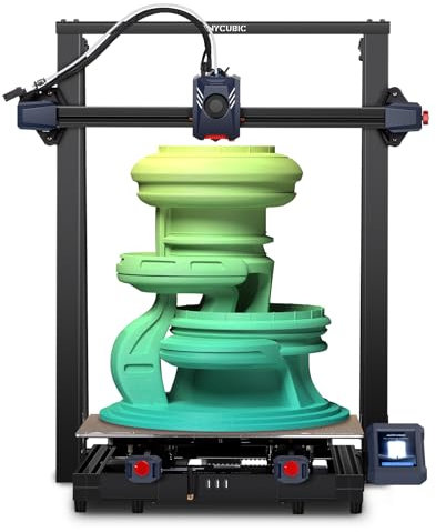 Anycubic Kobra 2 Max Imprimante 3D, 88L Grand Volume d'impression, 500 mm/s Impression Haute Vitesse Auto Nivellement, Compensation des Vibrations, Contrôle du Débit, Grande Taille 420 x 420 x 500 mm