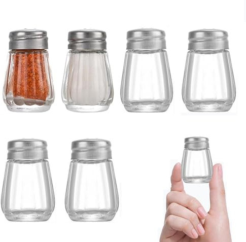 Salieres et Poivrieres, Aipeeo 6 Pcs moulin a sel, Saliere, Portable, Ustensiles de cuisine Accessoires de cuisine