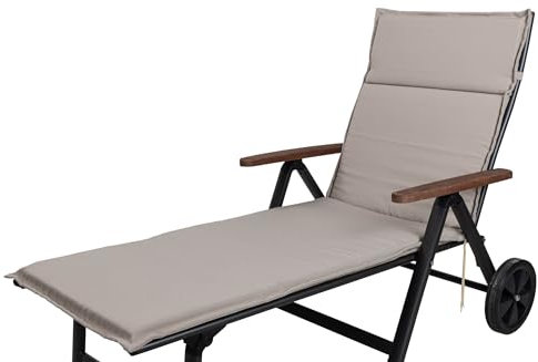 Sun Garden Auflage Rollliege Esdo 50234-620 taupe190x62x4 cm