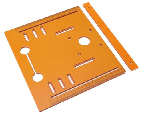 Frästisch Einsatzplatte, Tischplatten Einsatz Montageplatte, Holzwerkzeuge, Schneidemaschinen Grundplatte, Kreissägenführung, Unterplatte, Tisch Einsatzplatte für
