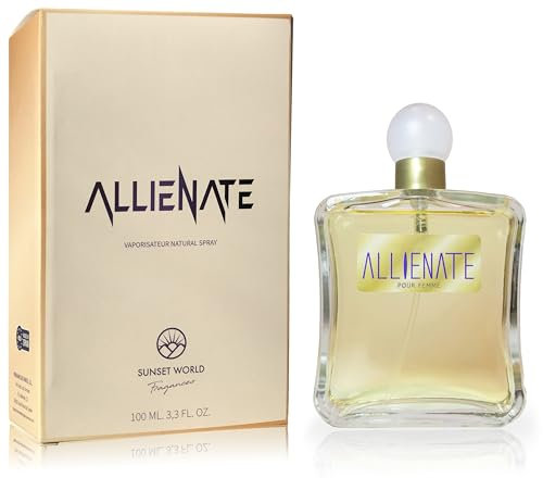 Allienate - Kompatibel mit Alien Thierry Mug. Eau de Cologne Intensiv 100 ml, Pheromone Parfum Damen, Äquivalentes Parfüm