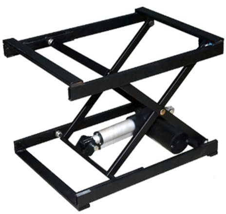 Hydravex Couchtisch-Lift, Scherenhebebühne, elektrischer Scherenlift, Hebebühne, DIY-Hubtisch, 60 kg Tragkraft, 360 mm Hubhöhe, mit kabelloser Fernbedienung