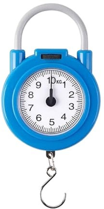 LLMTYO Balance de Cuisine numérique Balance mécanique Portable Balance de Cuisine Crochet de Suspension Balance Polyvalente pour ménage (Bleu)