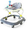 OHMG Trotteur Bébé Fille Garçon 6-18 Mois,Trotteur Marche Bébé Evolutif 3 en 1,Pousseur Pliable avec Lumière et Musique,Hauteur Réglable en 4 Positions,Coussin Amovible,Charge15KG