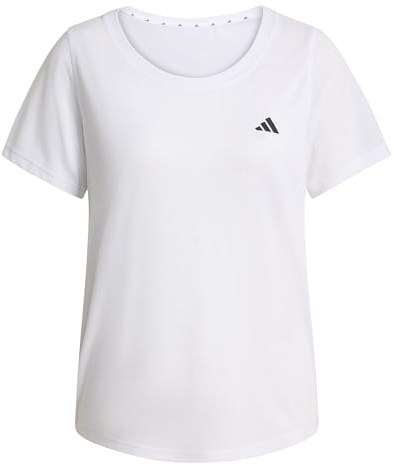 adidas Women's Workout Essentials T-Shirt mit tiefem Ausschnitt