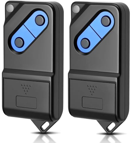 433,92Mhz Télécommande Compatible avec TM2 433 DS, 7873892, 2 canaux Télécommande de Porte de Garage - 2 pièce