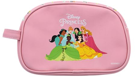 Disney – Trousse de Toilette – Format Compact, Étanche – Fermeture Éclair Solide, Hermétique – Accessoire Voyage Enfant, Rangement – Produit Officiel Disney