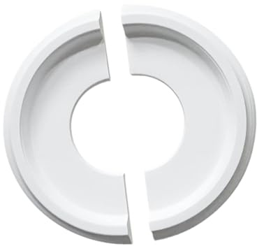 MagiDeal Rosace de plafond ronde robuste en PU, base de lustre, panneau lumineux pour salon, hôtel ou restaurant, Type Divisé