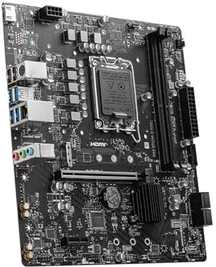 Placa Madre Placa Base for PC Gaming Fit For MSI Pro B760M-B DDR4 Compatible con CPU 13400F/14400F/13490F (Intel B760/LGA1700)