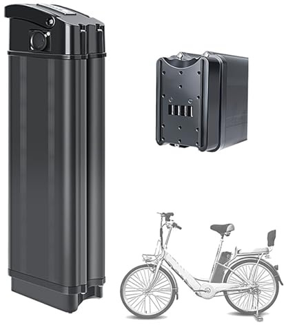 48V Ebike Battery 48V 8Ah 10Ah 13Ah 15Ah 17.5Ah 20Ah Electric Bike Battery Removable Battery with Charger, 4 Pin Base Plate, for 250W-1000W Motor 48V 10Ah