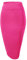 Urban GoCo Donna Elastico Gonna Tubino a Vita Alta Lunghezza Ginocchia Gonna Dritta Bodycon Midi Gonna (X-Large, Rose)