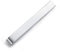 HONEY BEAR 5.4cm Herren Briefe Initialen Krawattennadel Krawattenklammer für Normale Krawatte Tie Clip，Gebürstetes Silber (D)