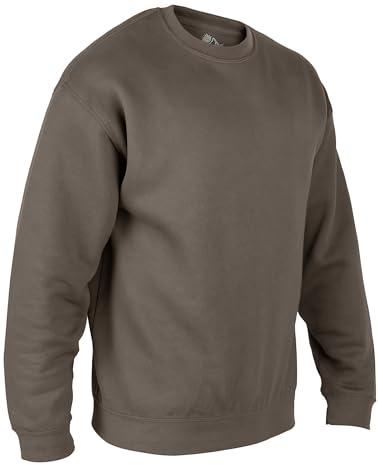 Himalayan Cotton Mens Jumpers Comfortable and Lightweight Crew Neck Sweaters Casual Long Sleeve Sweatshirts for Men UK