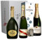 Vinaddict - Prestige Champagner Geschenkbox - 3 Flaschen 75Cl - R de Ruinart, Taittinger, Mumm Cordon Rouge