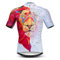 Hotlion 3D Herren Radtrikot Mountainbike Kurzarm S-XXXL, Cd8542, 3XL Brust 114/120 cm