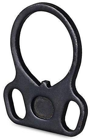 30mm Taktische Doppelschlaufe Sling Adapter, Jagd AR End Plate Oval Dual Loop Sling Adapter Jagd Zubehör für AR-15 M4