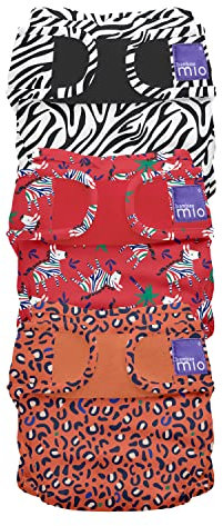 Bambino Mio, Mioduo Stoffwindel Überhose, 3er Packung