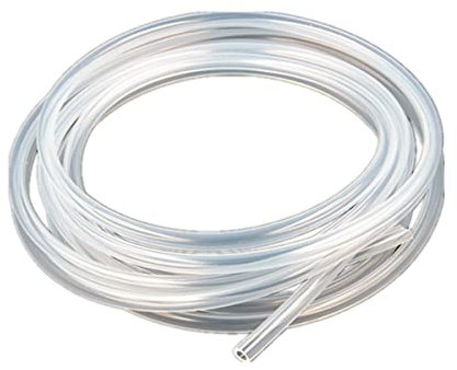 Silikonschlauch 1,5 mm ID 2,5 mm OD 2,0 m transparenter Silikon-Gummischlauch Silikonschlauch in Lebensmittelqualität Luftschlauch für Pumpenübertragung, 2 m