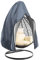 Emwel 190x115cm Hanging Chair Cover - Egg Swing Chair Cover, Outdoor Waterproof Windproof Durable Heavy Duty Garden Furniture Protector