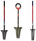 ROOTSLAYER - VENTEO - RootSlayer + Bêche de drainage à manche XL + Pelle à manche allongé XL - Lame tranchante - Outils multifonctions