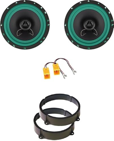 IPNOSIS Kit 2 Casse IP-01165 per Lancia Ypsilon dal 2003 in poi da 165mm con 2 Supporti Anteriori e 2 Connettori