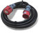 3 Phase Extension Lead - 32A 5-Pin - (20 Metre) - 415V - IP44-1-40m Lengths - H07RN-F Heavy Duty Rubber Cable - PAT tested and supplied with certificate (20 Metre)
