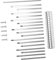 TOYANDONA 1Satz Kalimba Zubehör für DIY Daumenklavier Ersatzteile aus Stahl mit Schöner für Anfänger und Fortgeschrittene Tragbares Musikinstrument