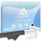 Flintronic 240 Pack Glasses Cleaner Wipes, Individually Wrapped Lens Cleaning Wipes, Pre-Moistened Wipes Multipurpose Suitable for Glasses, Cameras & Binoculars, Phone and Computer Screen