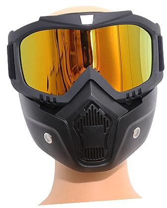 Zerodeko Augenschutz Erwachsene polarisiert Motorradhelme Motocross-Brille Motorradbrillen für Herren Schutzbrillen Schutzmaske modische Brillen