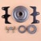 LAVAS .325 Sprocket Clutch Drum Rim Kit for Husqvarna 235 235E 240 240E 130 136 137 141 142 Chainsaw Felling Dog Bumper Spike Bearing