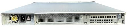 Server Chassis 19 1U con alimentatore di rete da 350 W – Rack mount Server Case – ATX/mATX/mini ITX – 5 X 40 mm PWM – Compatibilità hard disk per 4 × 2,5 – 2 porte frontali USB 3.0