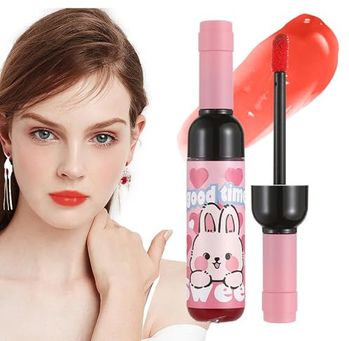 Wein-Lippenstift, langer Halt | matte Oberfläche, flüssig, langer Halt, wasserdicht, für Damen und Mädchen