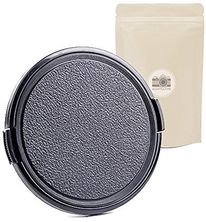 77MM Bouchon Plat Capuchon Cache D'OBJECTIF DE QUALITÉ Avant pour Objectif DE DIAMETRE 77 MM Compatible Toutes Marques - ADAPTOUT Marque FRANÇAISE