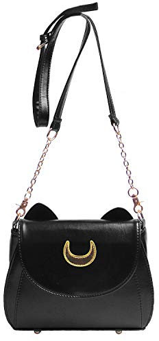 LUI SUI Damen Nette Katze Tote Schultertasche Crossbody Handtaschen Top Griff Stilvolle Taschen