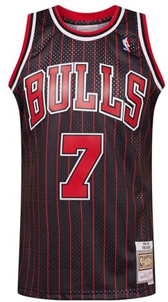 Mitchell & Ness Mitchell&Ness Mitchell&Ness Herren Chicago Bulls Bluse, Black/Black, S Mitchell&Ness Mitchell&Ness Herren Chicago Bulls Bluse, Black/Black, S