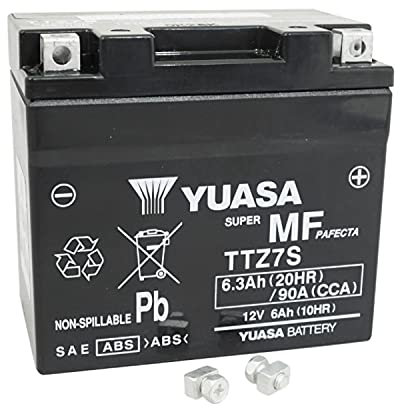 BATTERIA YUASA TTZ7S PRECARICATA SIGILLATA HUSABERG FE E 450 2000>2008