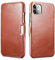 Mobiskin Cover Compatibile con Apple iPhone 11 (6,1 Pollici), Custodia con Vera Pelle, Case Ultra-Sottile, Custodia Protezione, Marrone Vintage
