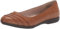 CLIFFS BY WHITE MOUNTAIN Women's Clara Ballet Flat, Cognac, 6 UK