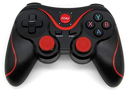 KERDEJAR Controlador de Juegos Gen Game X3, Joystick inalámbrico Inteligente, Gamepad Bluetooth, Control Remoto para Juegos, T3 / S8, teléfono, PC, Tableta