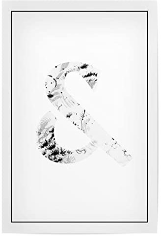 artboxONE Poster 150x100 cm Und-Zeichen Typografie Ampersand 2 - Bild Illustration Alphabet Ampersand