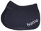 Eskadron Navy Cotton VS-Schabracke mit individuellem Namen Bestickt, Schriftart:Comic, Garnfarbe Maderia:Navy Blue 1967